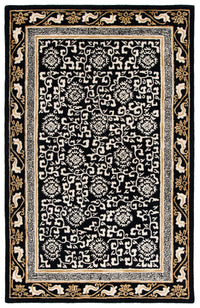 Safavieh Antiquity At860Z Black/Ivory Area Rug