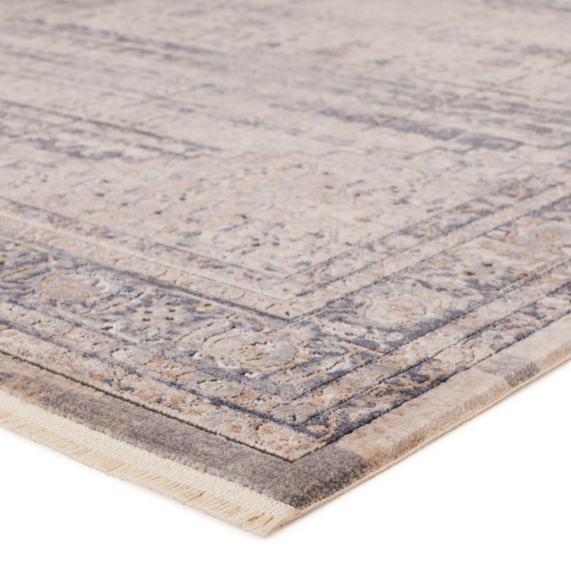 Jaipur Athenian Tristdan Ath01 Tan/Blue Area Rug