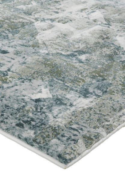 Feizy Atwell 3868F Green/Ivory Area Rug