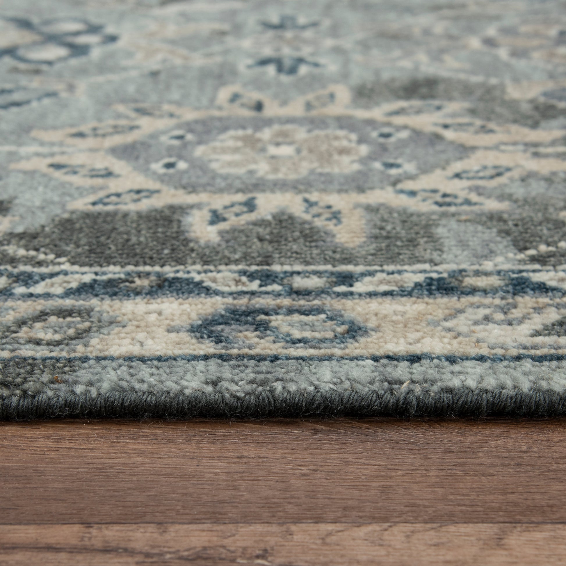 Rizzy Ashton Atn921 Gray Area Rug