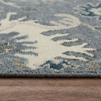 Rizzy Ashton Atn922 Gray Area Rug