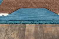 Momeni Atticus Atc-4 Navy Area Rug