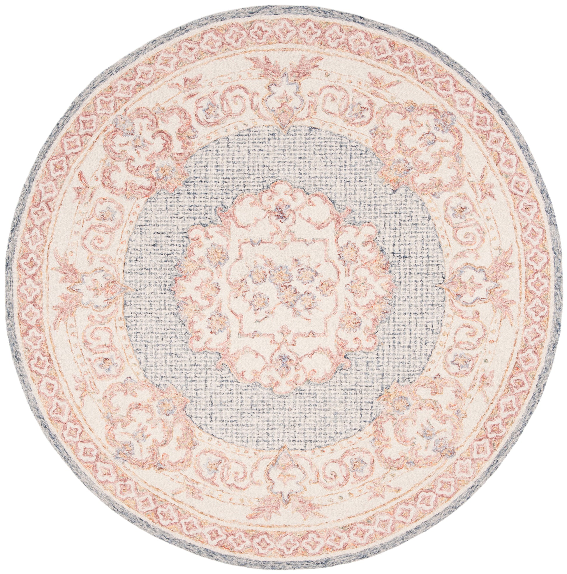 Safavieh Aubusson Aub106M Blue/Ivory Area Rug