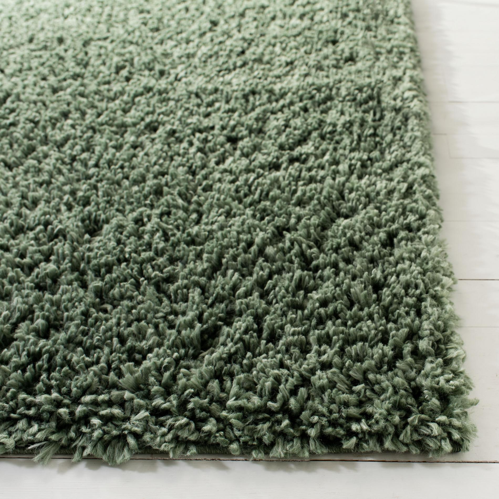 Safavieh August Shag Aug200Y Green Area Rug