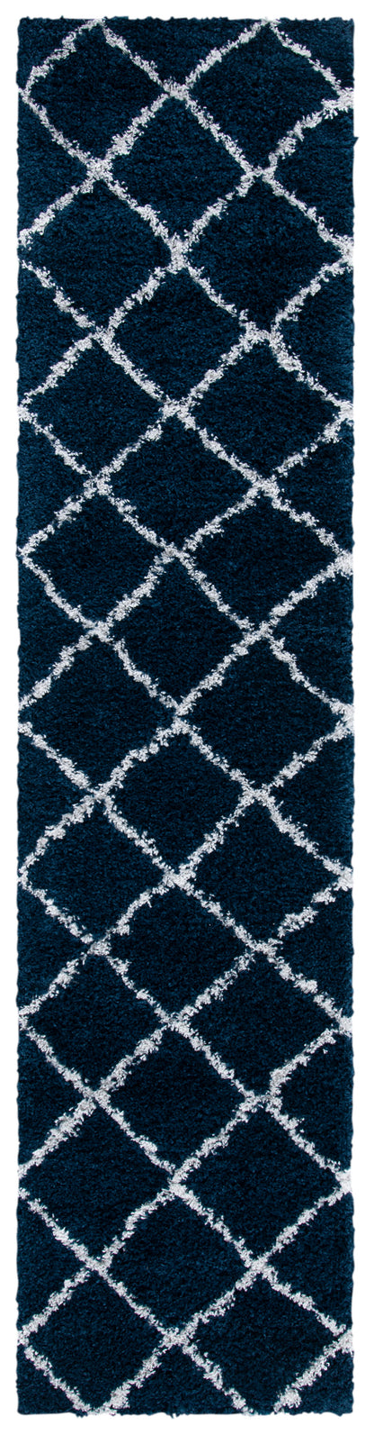 Safavieh August Shag Aug501B Navy/Ivory Area Rug