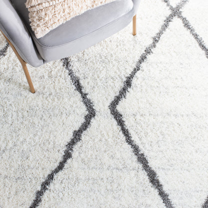 Safavieh August Shag Aug582A Ivory/Grey Area Rug