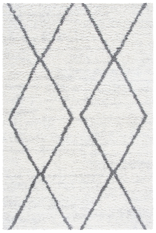 Safavieh August Shag Aug582A Ivory/Grey Area Rug