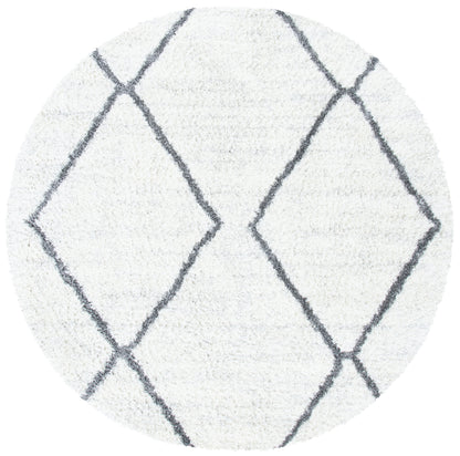 Safavieh August Shag Aug582A Ivory/Grey Area Rug