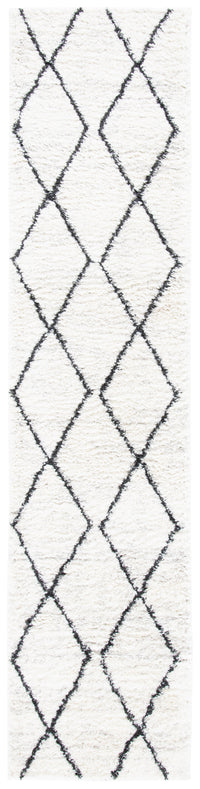 Safavieh August Shag Aug582F Ivory/Dark Grey Area Rug