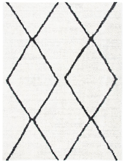 Safavieh August Shag Aug582F Ivory/Dark Grey Area Rug