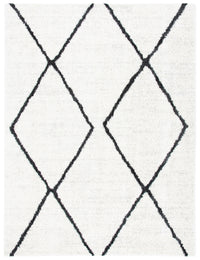 Safavieh August Shag Aug582F Ivory/Dark Grey Area Rug