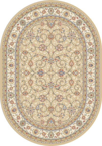 Dynamic Rugs Ancient Garden 57120 Beige/Light Blue Area Rug