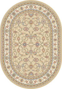 Dynamic Rugs Ancient Garden 57120 Beige/Light Blue Area Rug