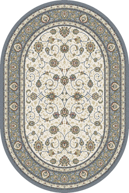 Dynamic Rugs Ancient Garden 57120 Navy Area Rug