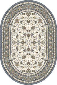 Dynamic Rugs Ancient Garden 57120 Navy Area Rug