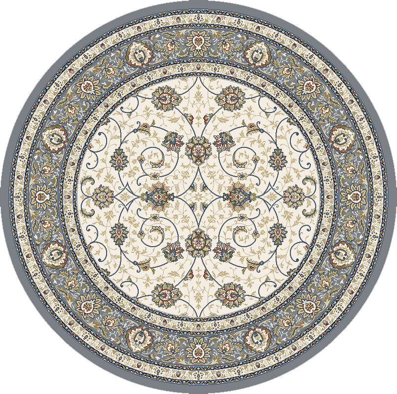 Dynamic Rugs Ancient Garden 57120 Navy Area Rug