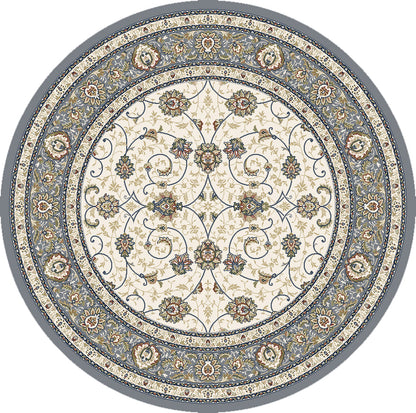 Dynamic Rugs Ancient Garden 57120 Navy Area Rug