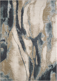 KAS Avalon 5618 Wonder Ivory/Blue Area Rug