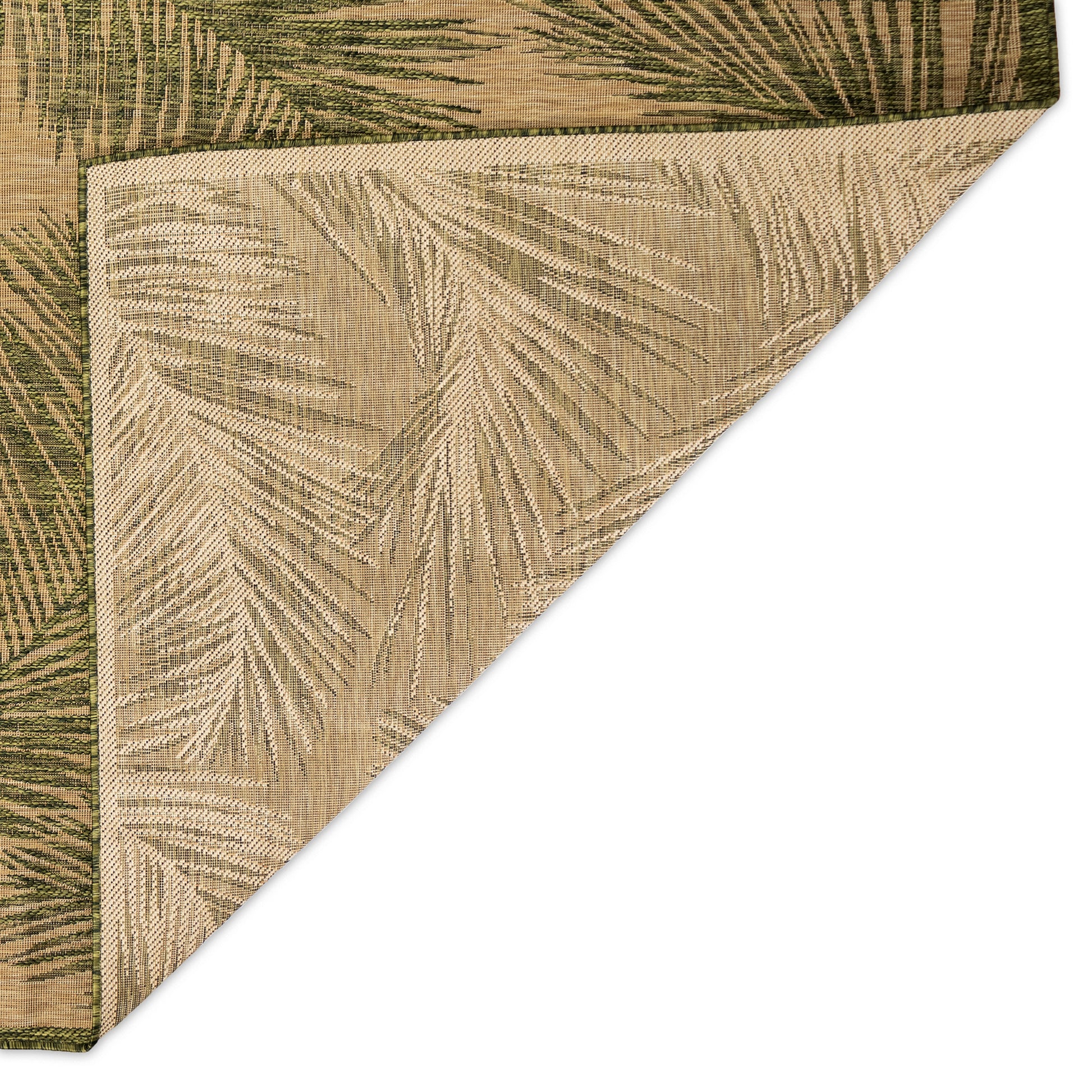 Liora Manne Carmel Fronds 8474/06 Green Area Rug