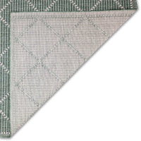 Liora Manne Malibu Checker Diamond 8225/06 Green Area Rug