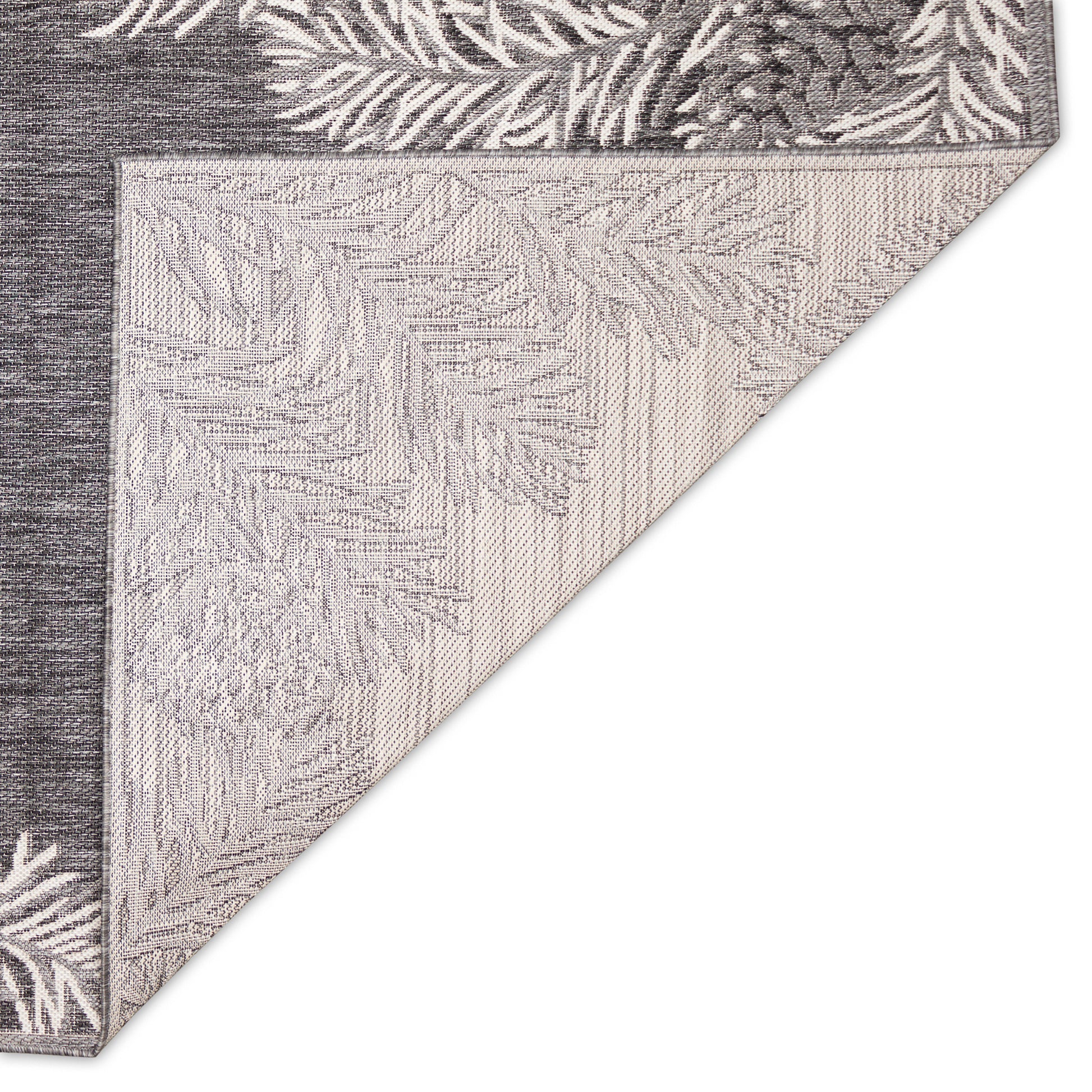 Liora Manne Malibu Pine Border 8235/47 Grey Area Rug