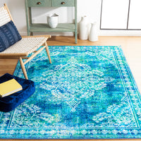 Safavieh Bahia Bah162M Blue/Green Area Rug