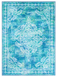 Safavieh Bahia Bah162M Blue/Green Area Rug