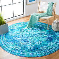 Safavieh Bahia Bah162M Blue/Green Area Rug