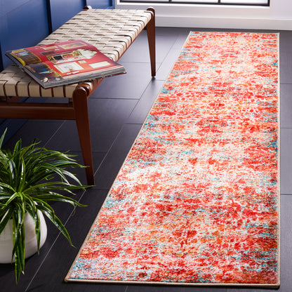 Safavieh Bahia Bah164J Light Blue/Red Area Rug