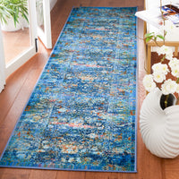 Safavieh Bahia Bah168M Blue/Gold Area Rug