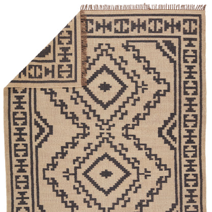 Jaipur Bedouin Jaima Bd24 Beige/Black Area Rug