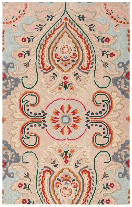 Safavieh Bella Bel118B Beige/Blue Area Rug