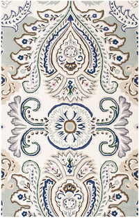 Safavieh Bella Bel118M Ivory/Blue Area Rug