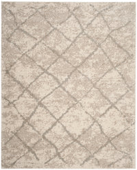 Safavieh Berber Shag Ber162C Cream/Light Grey Area Rug