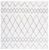 Safavieh Berber Shag Ber165F Ivory/Light Grey Area Rug