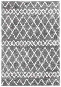 Safavieh Berber Shag Ber194F Grey/Ivory Area Rug