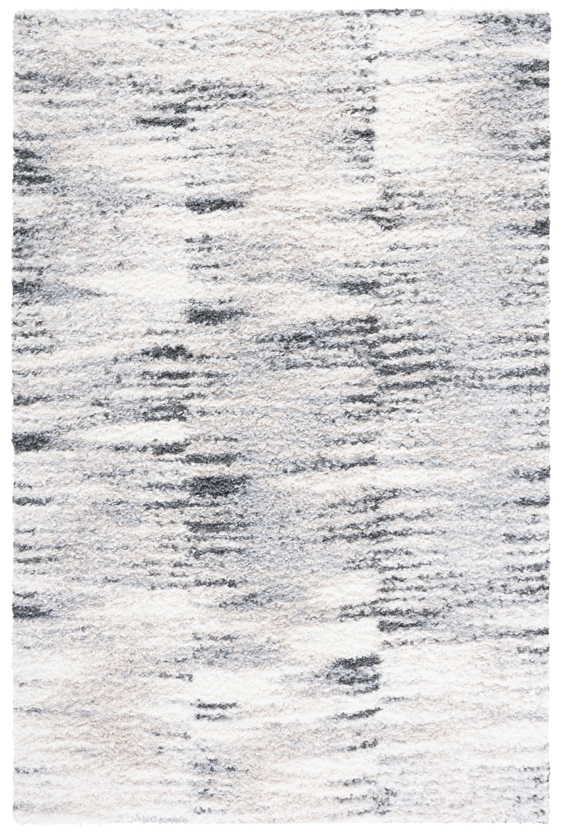 Safavieh Berber Shag Ber404F Grey/Ivory Area Rug