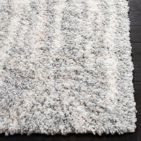 Safavieh Berber Shag Ber416F Grey/Ivory Area Rug