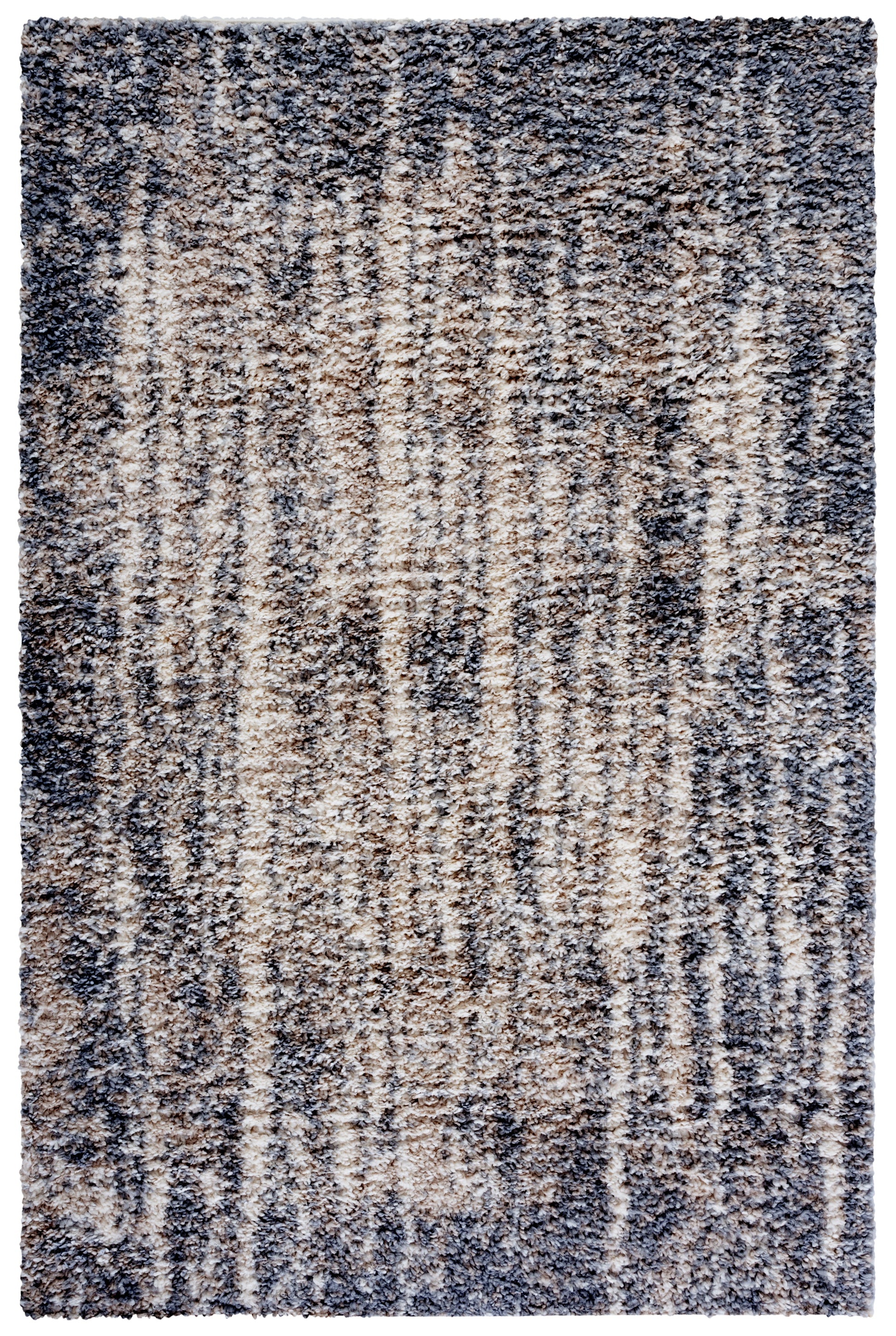 Safavieh Berber Shag Ber416F Grey/Ivory Area Rug