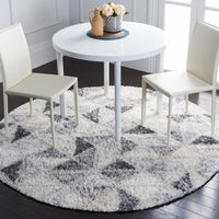 Safavieh Berber Shag Ber422F Grey/Ivory Area Rug