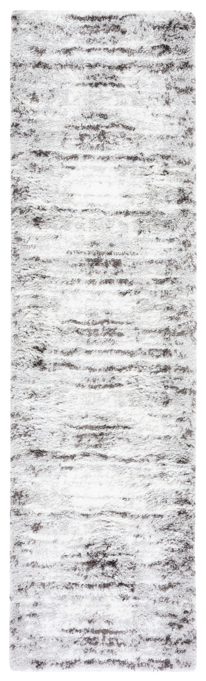 Safavieh Berber Shag Ber539F Grey/Dark Grey Area Rug