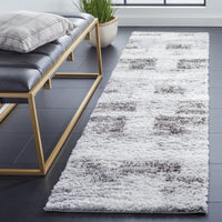 Safavieh Berber Shag Ber541F Grey/Light Grey Area Rug