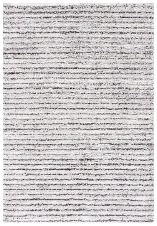 Safavieh Berber Shag Ber545F Grey/Dark Grey Area Rug