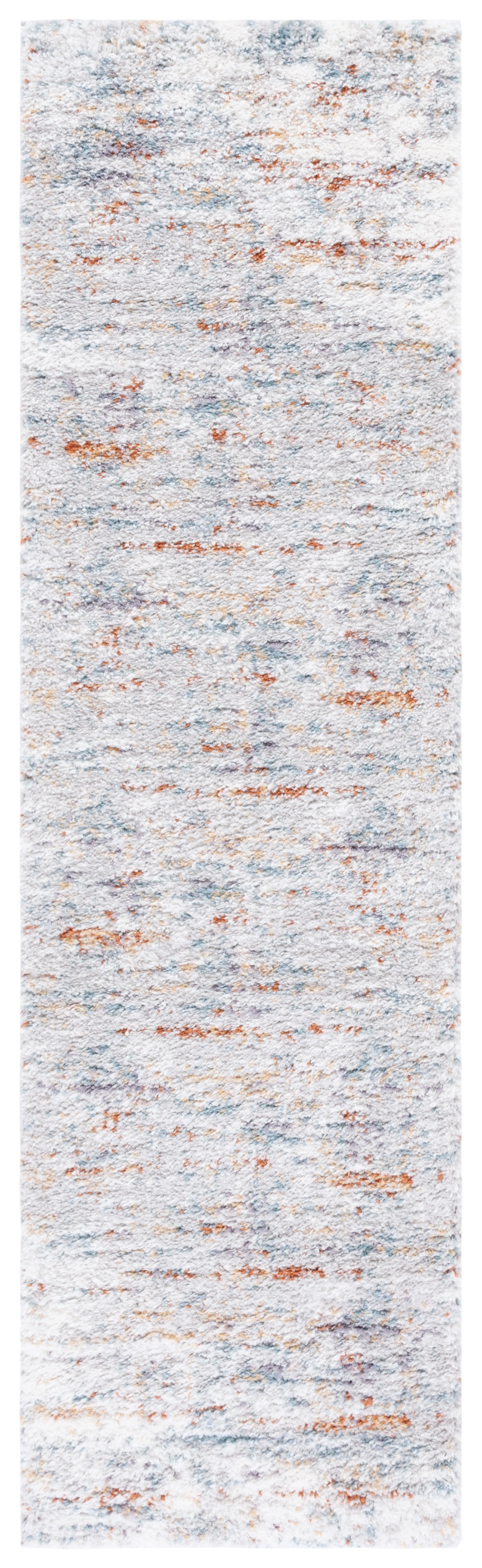 Safavieh Berber Shag Ber577A Blue Rust/Ivory Area Rug