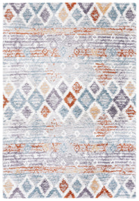 Safavieh Berber Shag Ber585A Blue Rust/Ivory Area Rug