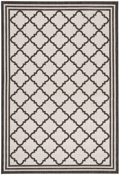 Safavieh Beach House Bhs121A Light Grey/Charcoal Area Rug