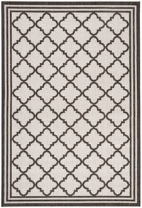 Safavieh Beach House Bhs121A Light Grey/Charcoal Area Rug