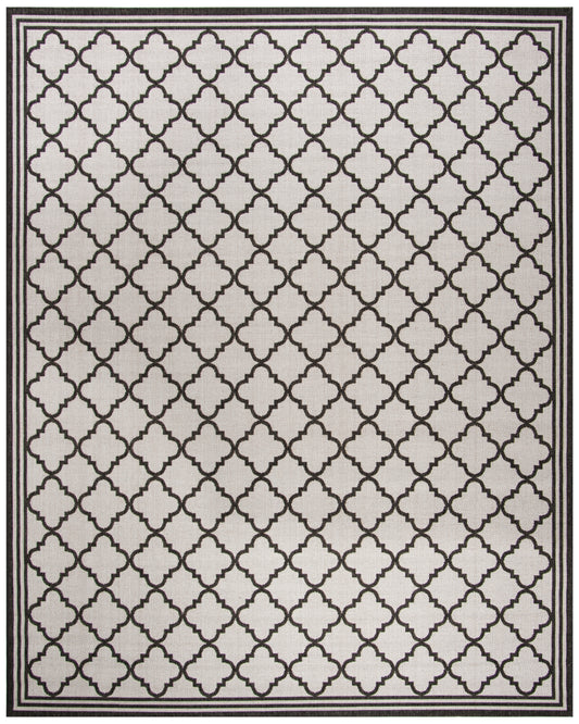 Safavieh Beach House Bhs121A Light Grey/Charcoal Area Rug