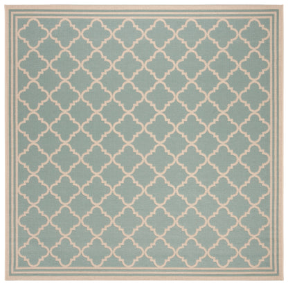 Safavieh Beach House Bhs121K Aqua/Cream Area Rug