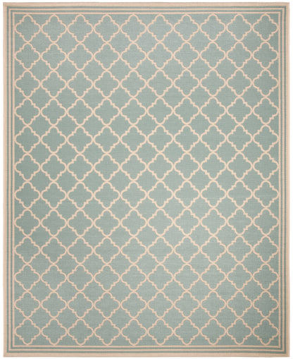 Safavieh Beach House Bhs121K Aqua/Cream Area Rug